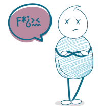 Ninot trist i pensatiu Ninot trist i pensatiu