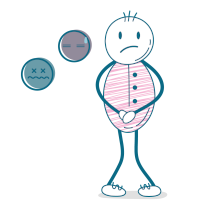 Ninot trist i pensatiu Ninot trist i pensatiu